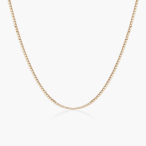 Łańcuszek Savicki 2mm: złoty 585, pancerka